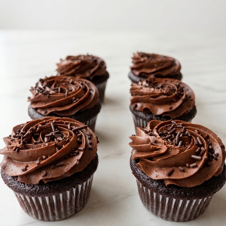 Chocolate-Chocolate Cupcake (each)